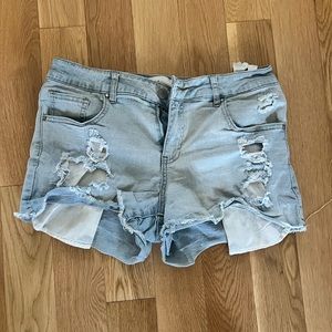 Jean shorts